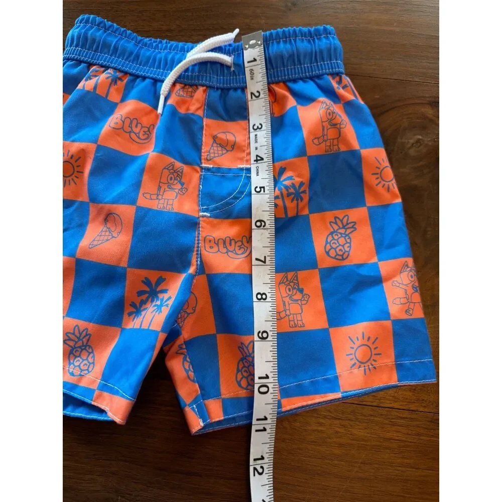 bluey Toddler Swim Trunks Size 2T